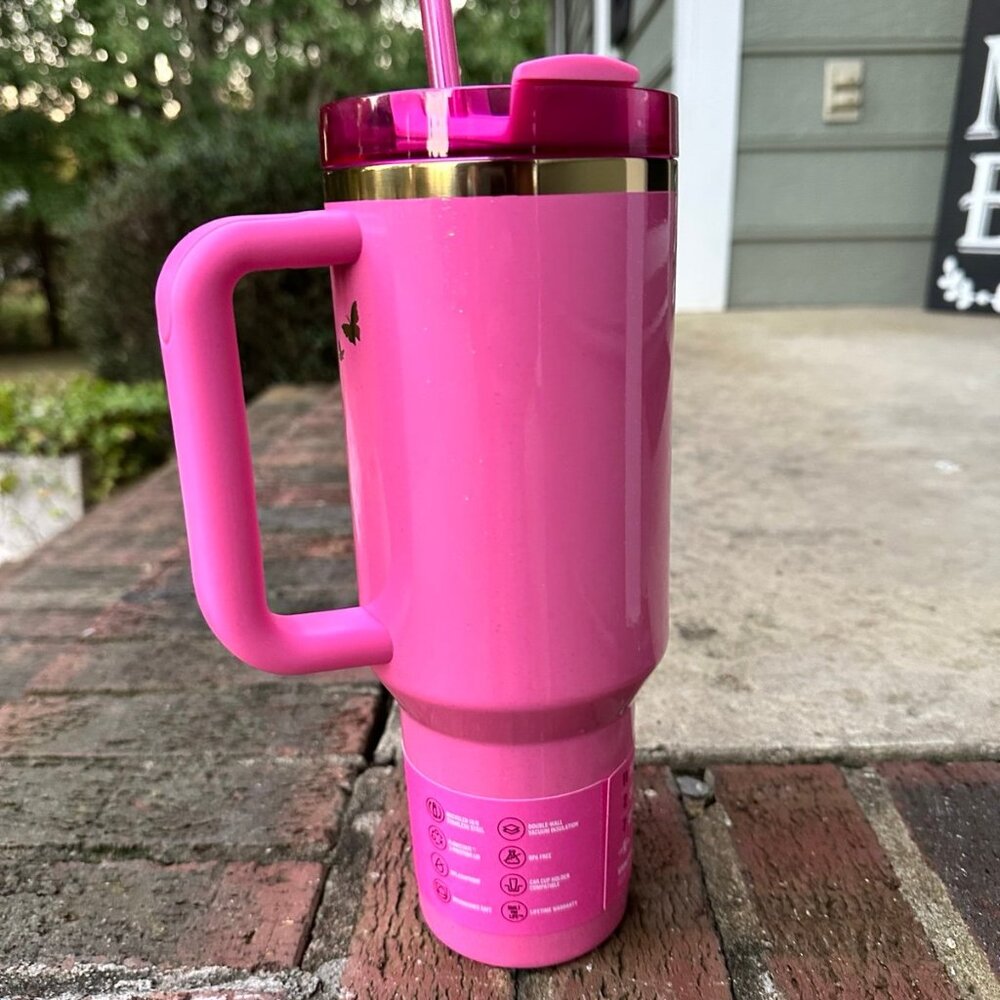 Stanley 40oz H2.0 Tumbler Pink Limited Edition - Picture 2 of 3